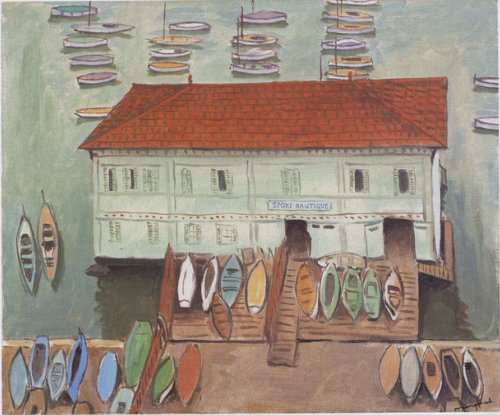 Alger. Le cercle nautique, 1925, Albert Marquet