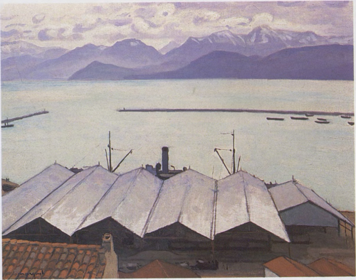 Bougie. Les hangars, 1926, Albert Marquet
