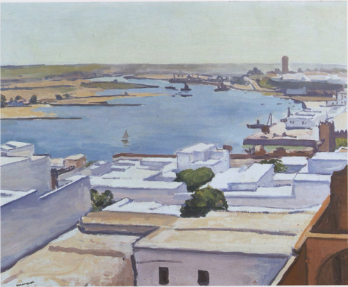 Rabat. Terrasses de la casbah (Bou Regreb), 1935, Albert Marquet