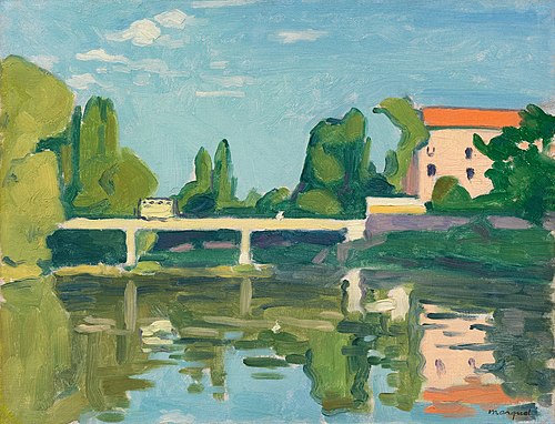Moulin à Villennes, 1910, Albert Marquet