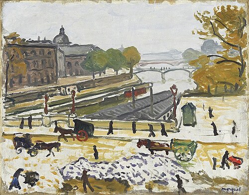 Le Pont-Neuf au soleil, 1906, Albert Marquet