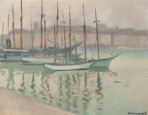 Marseille in Winter, 1916, Albert Marquet