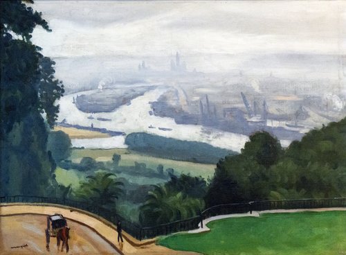 Le Port de Rouen, 1925, Albert Marquet