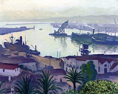 Le Port de l'Agha, 1941, Albert Marquet