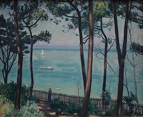 Jardin au Pyla, 1935, Albert Marquet