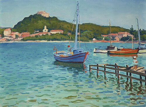 Porquerolles, après-midi d'été, , Albert Marquet