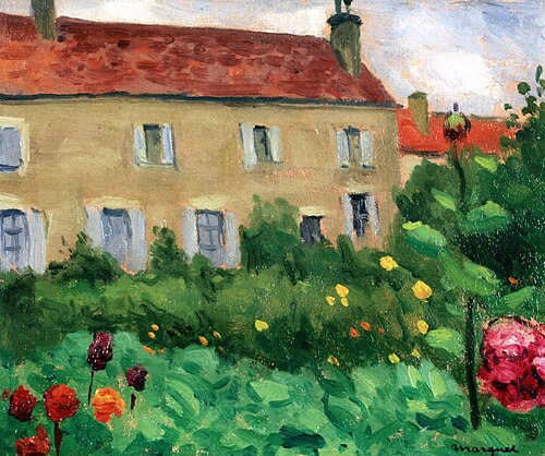 Manoir à Ousson-sur-Loire, 1946, Albert Marquet