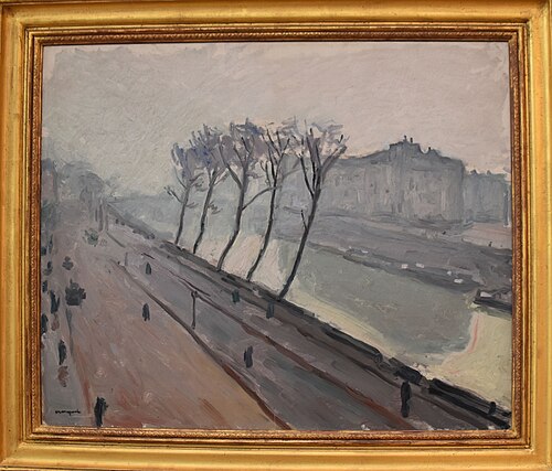 Quai de la Seine à Paris, , Albert Marquet