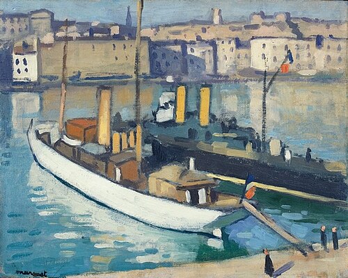 Les bateaux patrouilleurs, 1916, Albert Marquet