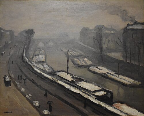 Quai des Grands-Augustins, 1905, Albert Marquet