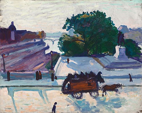 Pont-Neuf au soleil, 1906, Albert Marquet