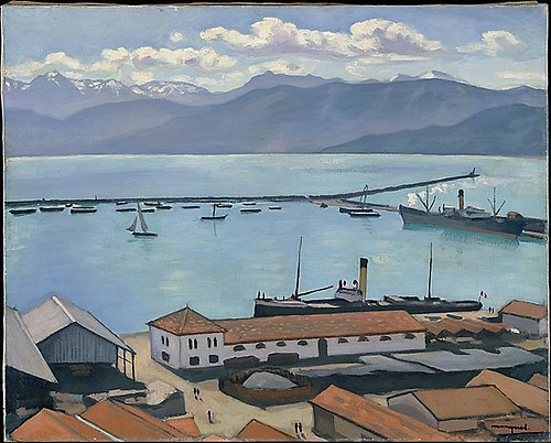 Le Port de Bougie sous le soleil, 1925, Albert Marquet