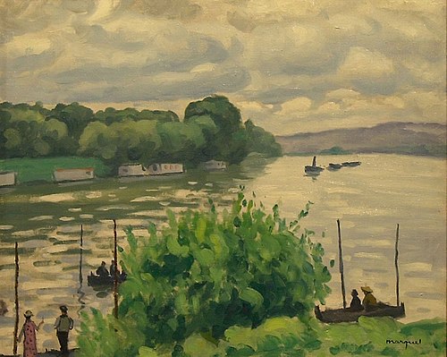 La Seine à Triel, 1931, Albert Marquet