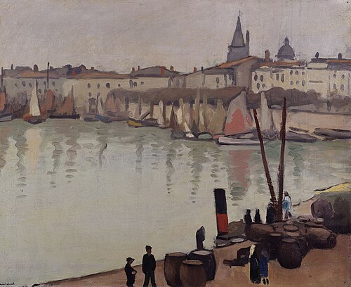 Le Port de La Rochelle, 1920, Albert Marquet