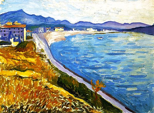 View of Saint-Jean-de-Luz, 1907, Albert Marquet