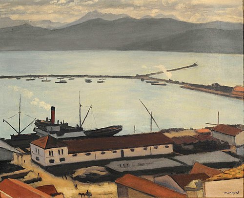 Le Port de Bougie, 1920, Albert Marquet