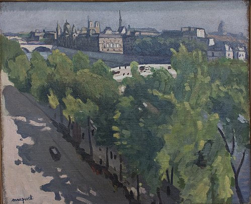 Le Quai du Louvre et le Pont-Neuf, 1906, Albert Marquet