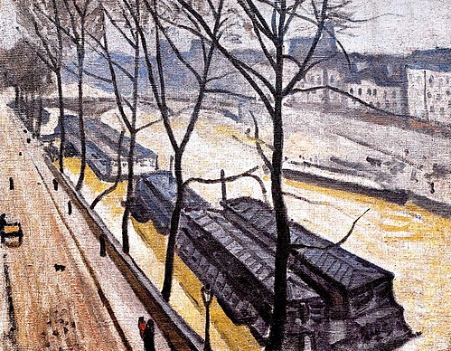 Paris en hiver, Quai Bourbon, 1907, Albert Marquet