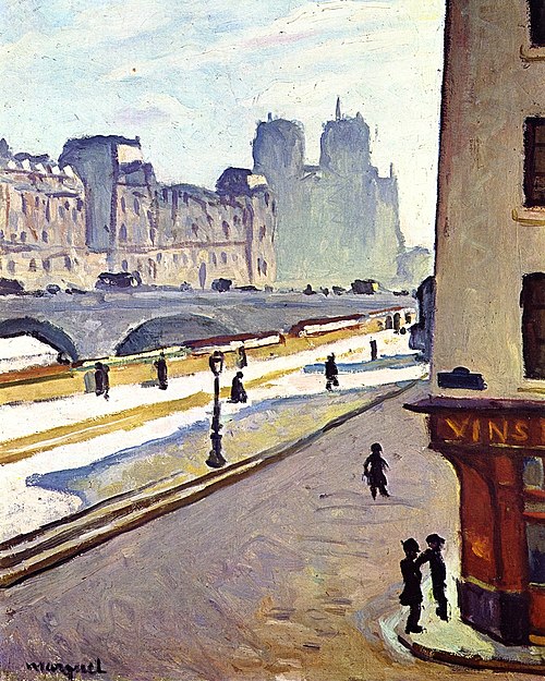 Perspective Notre-Dame, 1904, Albert Marquet