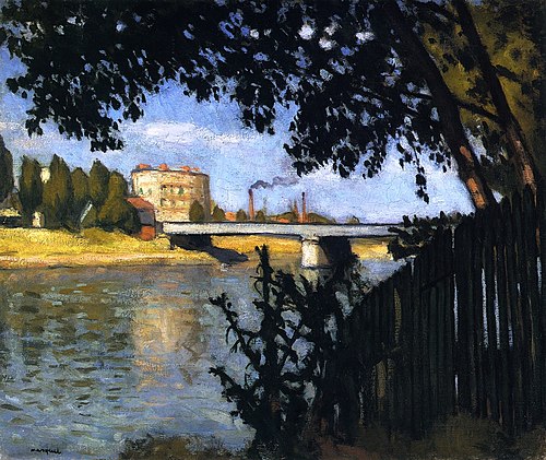 Le pont de Billancourt, 1904, Albert Marquet