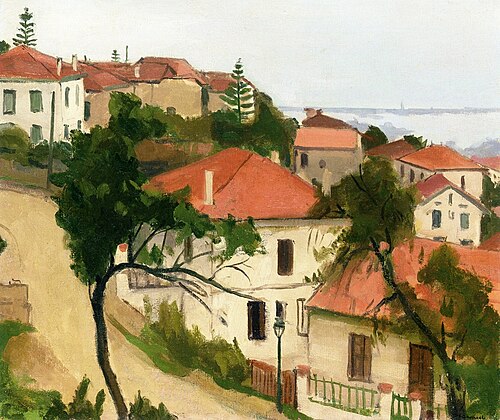 Rue Norvins et Place du Tertre à Montmartre, 1905, Albert Marquet