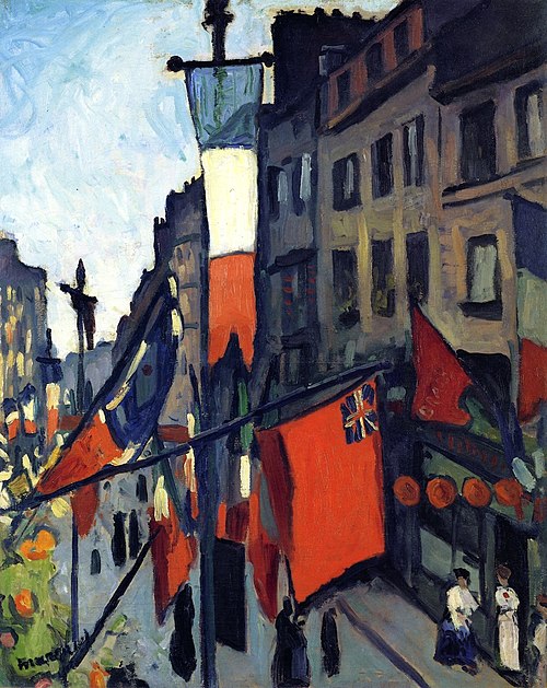 Le 14 juillet au Havre, 1906, Albert Marquet