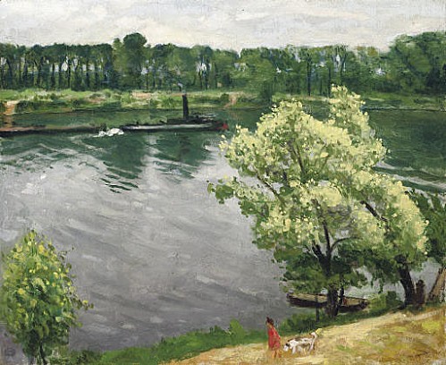 Bord de Seine à La Frette, , Albert Marquet
