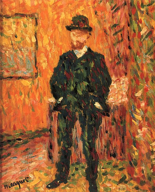 Portrait d'André Rouveyre, 1904, Albert Marquet