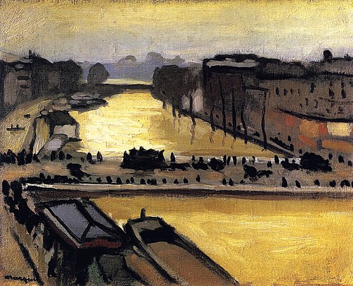 L'Inondation de 1910 à Paris, 1910, Albert Marquet