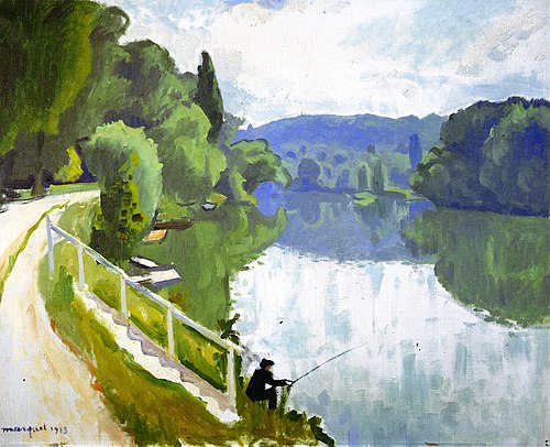 Bords de rivière, 1913, Albert Marquet