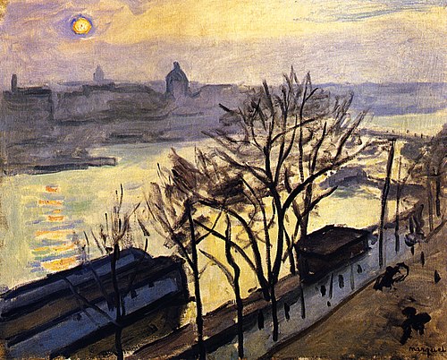 Soleil sur Paris, 1910, Albert Marquet