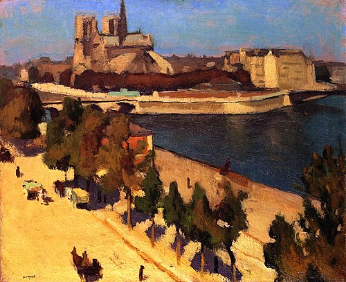 L'Abside de Notre-Dame, 1902, Albert Marquet