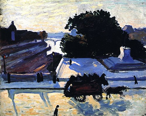The Louvre Embankment and the Pont-Neuf in Paris, 1906, Albert Marquet