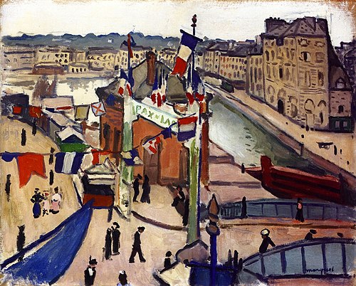 Fête nationale au Havre, 1906, Albert Marquet