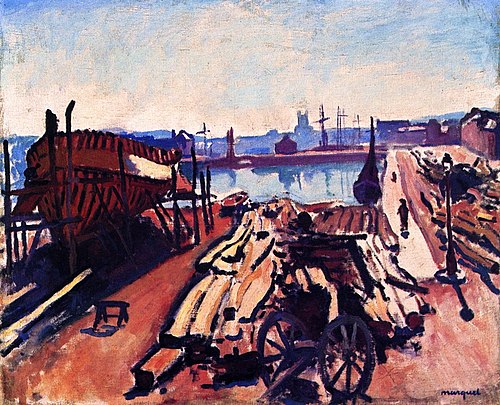 Le port de Fécamp, 1906, Albert Marquet