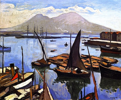 Le Port de Naples, 1909, Albert Marquet