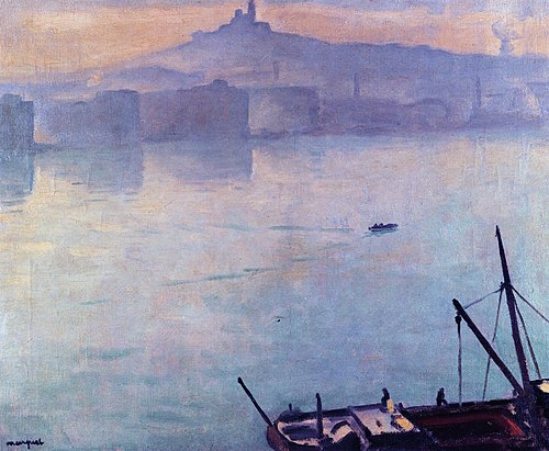 Le Port de Marseille, 1918, Albert Marquet