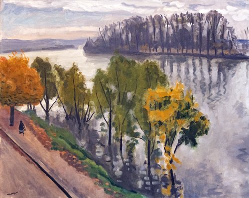 La Seine à la Frette en automne, 1939, Albert Marquet