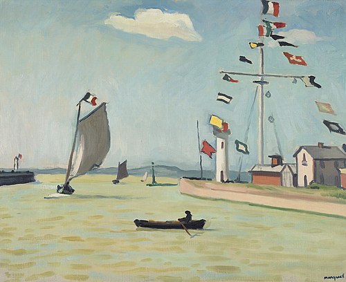 Le Port de Honfleur, 1911, Albert Marquet
