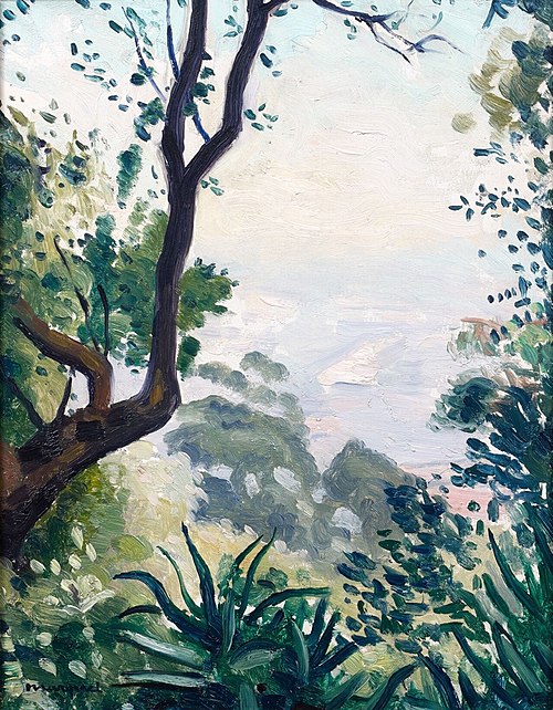 Vue d'Alger depuis Mont-Riant, , Albert Marquet