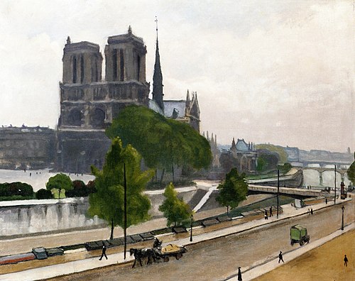 Notre-Dame de Paris, 1922, Albert Marquet