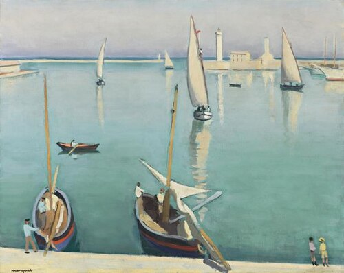Escale à Sète, , Albert Marquet