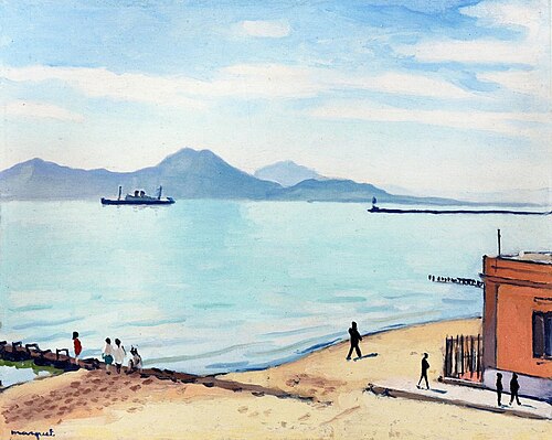 Embarquement, 1926, Albert Marquet