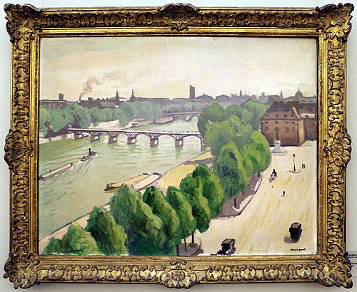 La Seine  à Paris, 1923, Albert Marquet
