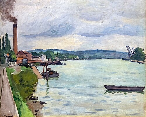 Vue de la Seine, 1942, Albert Marquet