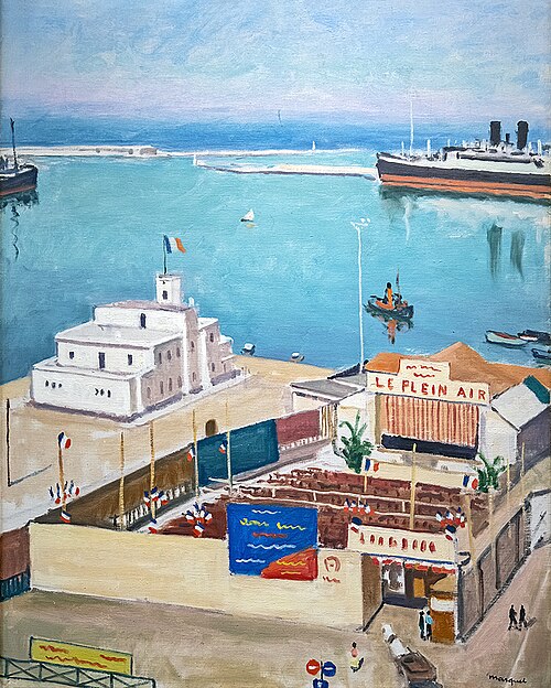 Le Théâtre en plein air, Alger, 1942, Albert Marquet
