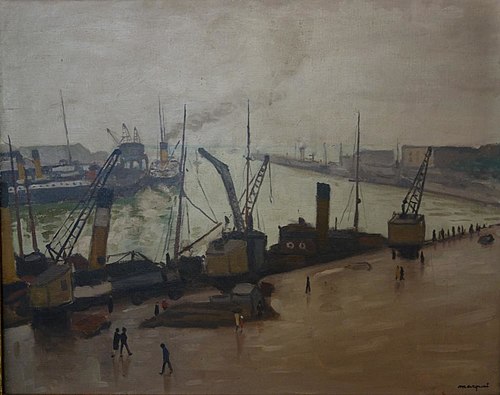 Le Port de Boulogne, , Albert Marquet