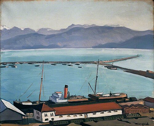 View at Bougie, Algiers, , Albert Marquet