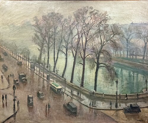 Quai Conti, l'automne, 1947, Albert Marquet