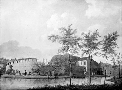 A Manor House, 1744, Jan ten Compe